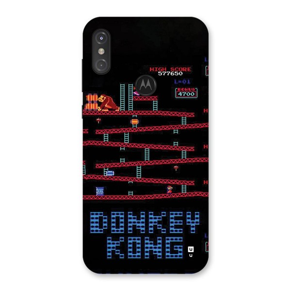 Classic Gorilla Game Back Case for Motorola One Power