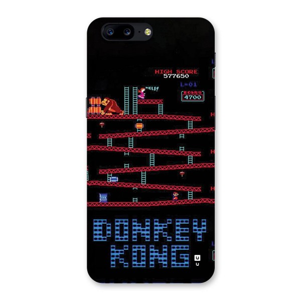 Classic Gorilla Game Back Case for OnePlus 5