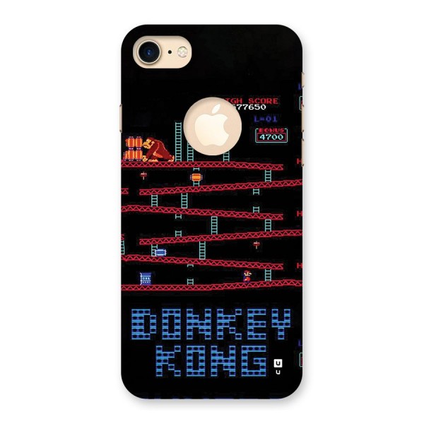 Classic Gorilla Game Back Case for iPhone 8 Logo Cut