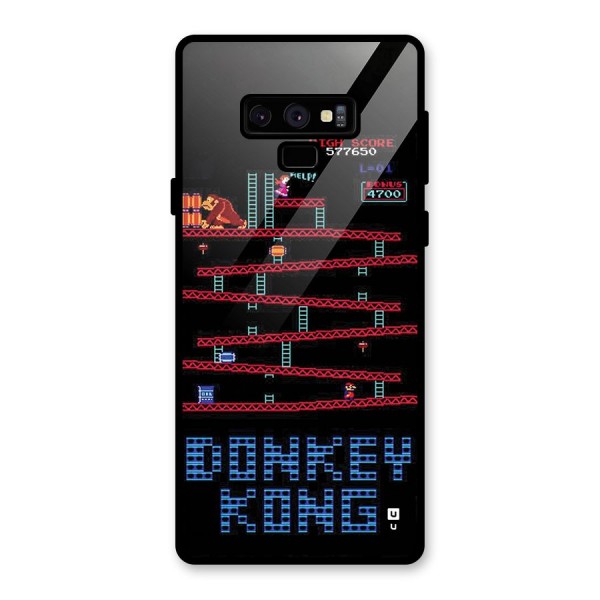 Classic Gorilla Game Glass Back Case for Galaxy Note 9