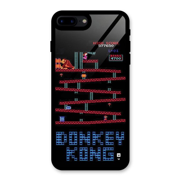 Classic Gorilla Game Glass Back Case for iPhone 8 Plus