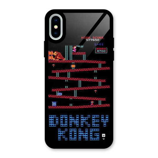 Classic Gorilla Game Glass Back Case for iPhone X