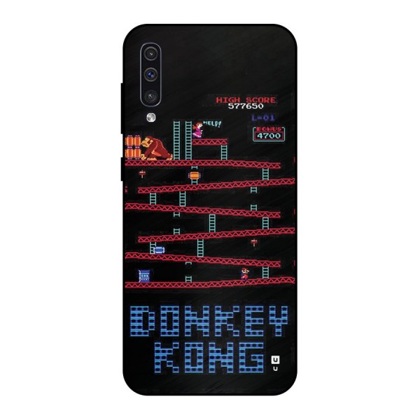 Classic Gorilla Game Metal Back Case for Galaxy A30s