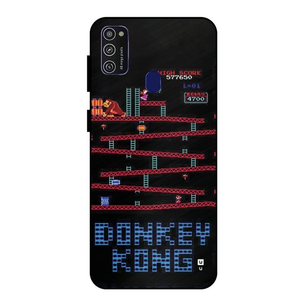 Classic Gorilla Game Metal Back Case for Galaxy M30s