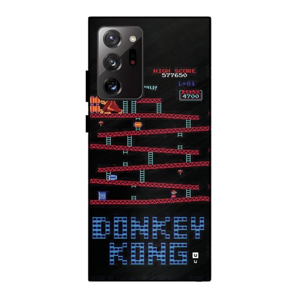 Classic Gorilla Game Metal Back Case for Galaxy Note 20 Ultra