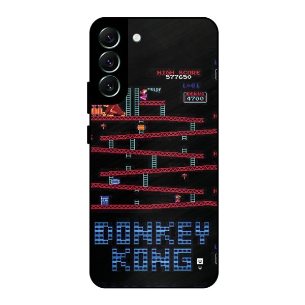 Classic Gorilla Game Metal Back Case for Galaxy S22 Plus 5G