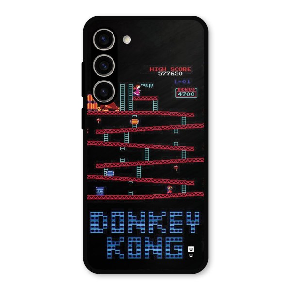 Classic Gorilla Game Metal Back Case for Galaxy S23 Plus