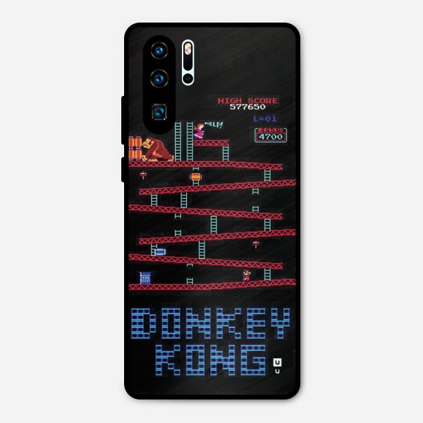 Classic Gorilla Game Metal Back Case for Huawei P30 Pro