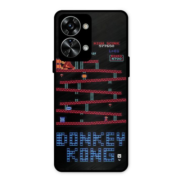 Classic Gorilla Game Metal Back Case for OnePlus Nord 2T