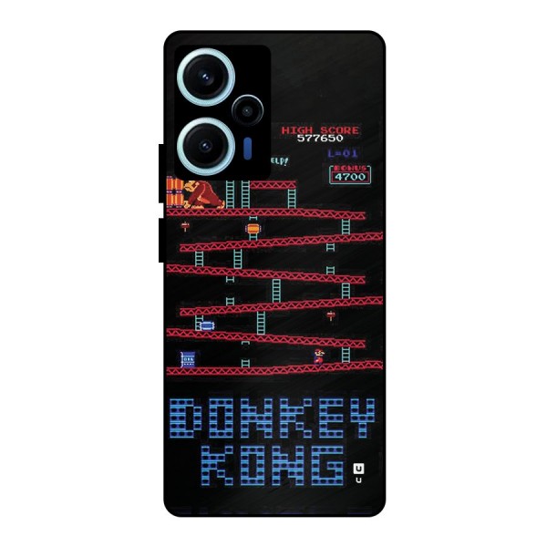 Classic Gorilla Game Metal Back Case for Poco F5