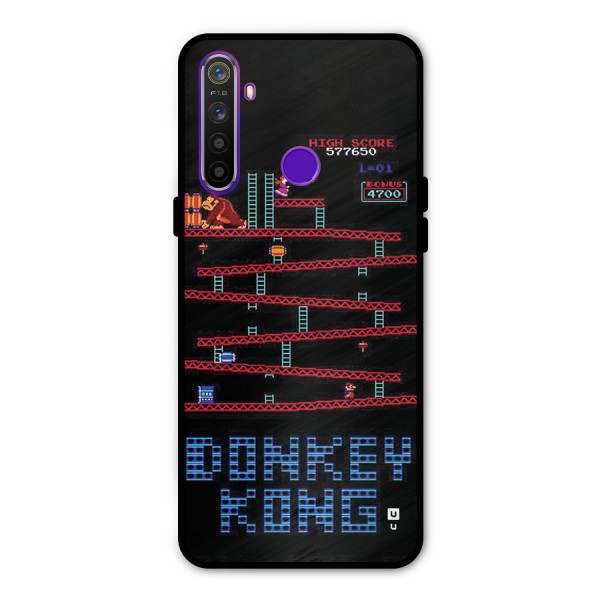 Classic Gorilla Game Metal Back Case for Realme Narzo 10