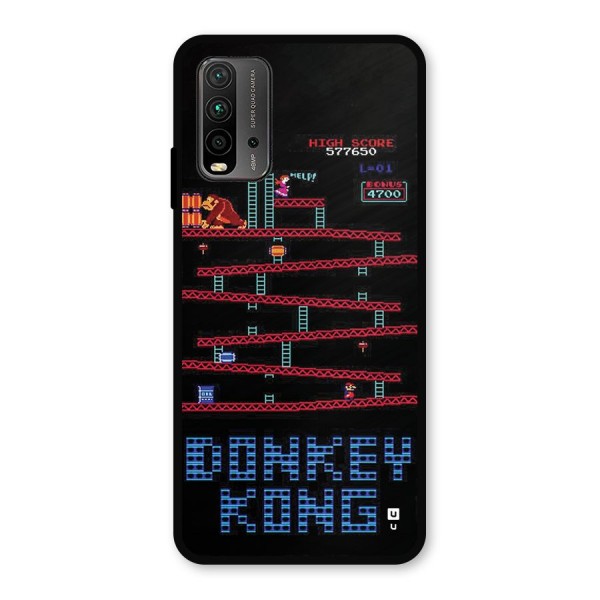 Classic Gorilla Game Metal Back Case for Redmi 9 Power