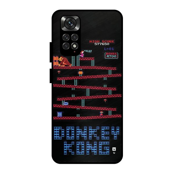 Classic Gorilla Game Metal Back Case for Redmi Note 11 Pro