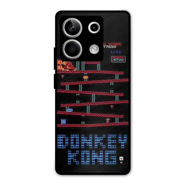 Classic Gorilla Game Metal Back Case for Redmi Note 13 5G