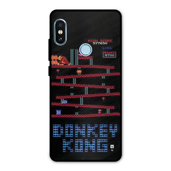 Classic Gorilla Game Metal Back Case for Redmi Note 5 Pro