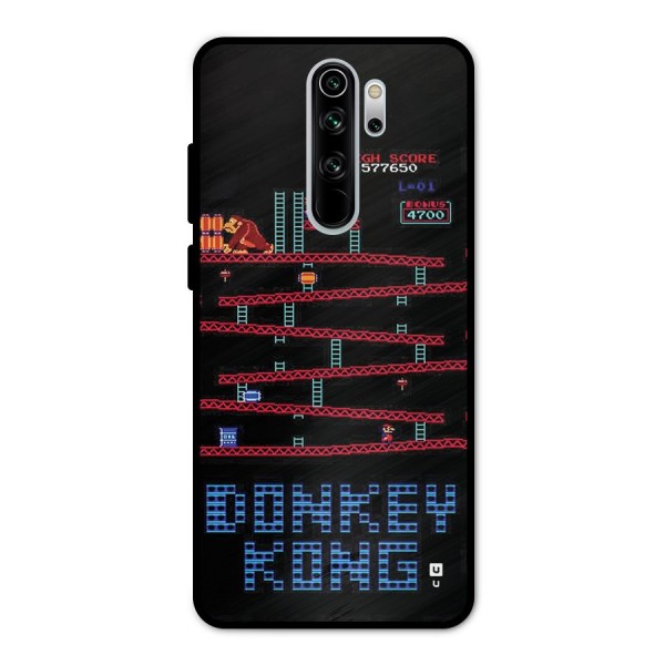 Classic Gorilla Game Metal Back Case for Redmi Note 8 Pro