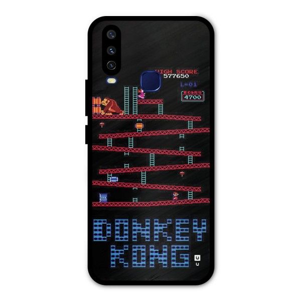 Classic Gorilla Game Metal Back Case for Vivo V17