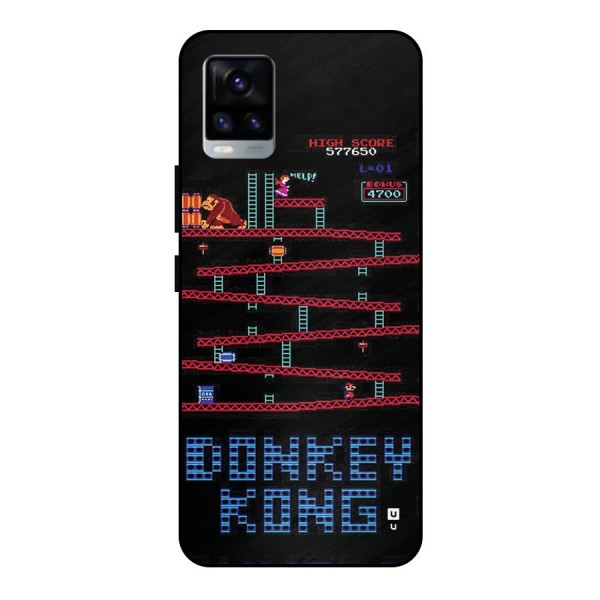Classic Gorilla Game Metal Back Case for Vivo V20