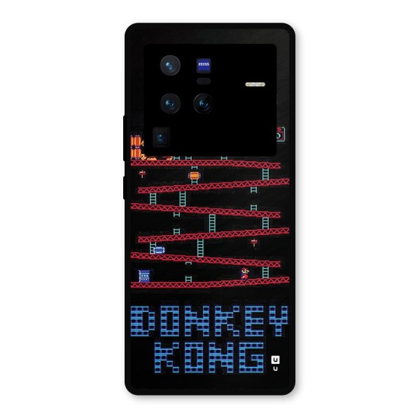 Classic Gorilla Game Metal Back Case for Vivo X80 Pro