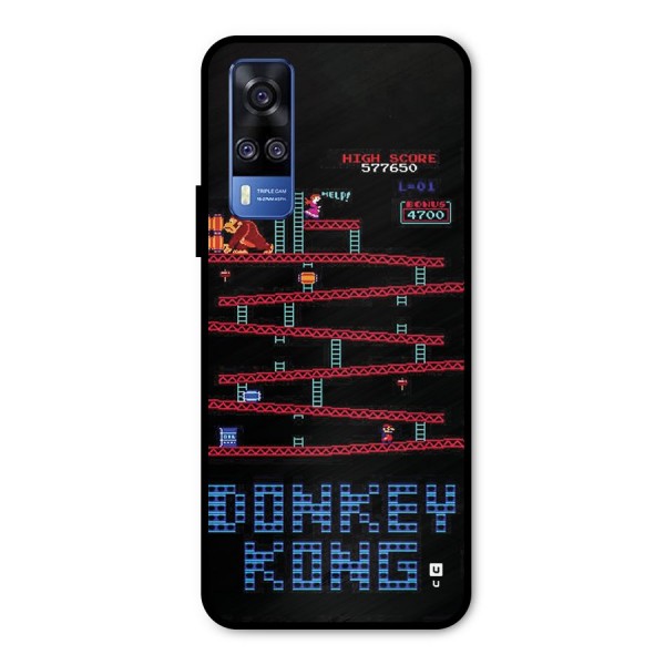 Classic Gorilla Game Metal Back Case for Vivo Y51A