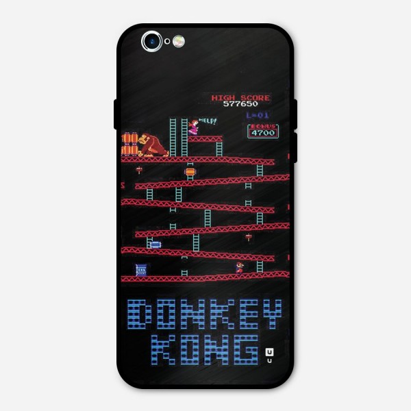 Classic Gorilla Game Metal Back Case for iPhone 6 6s