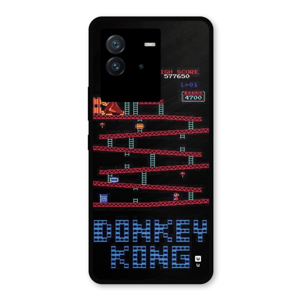 Classic Gorilla Game Metal Back Case for iQOO Neo 6 5G