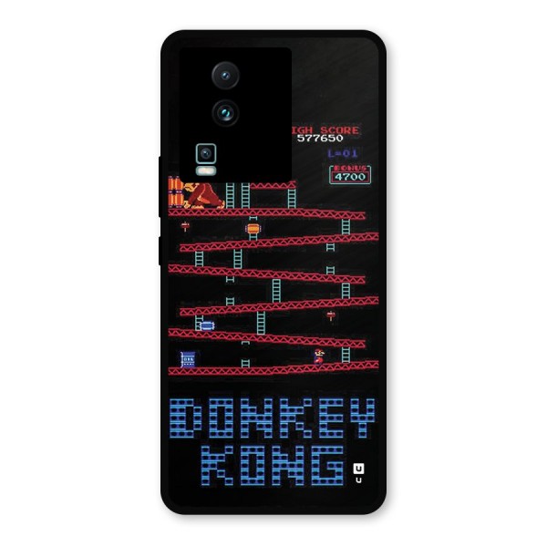 Classic Gorilla Game Metal Back Case for iQOO Neo 7
