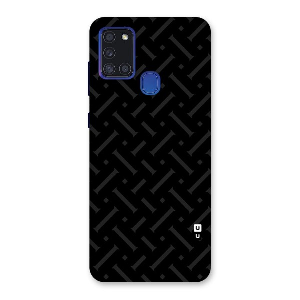 Classic Pipes Pattern Back Case for Galaxy A21s