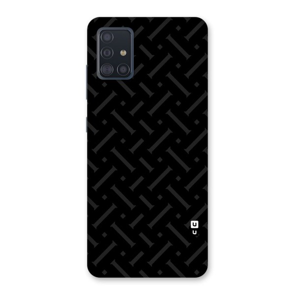 Classic Pipes Pattern Back Case for Galaxy A51