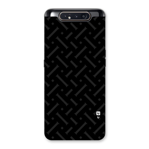 Classic Pipes Pattern Back Case for Galaxy A80