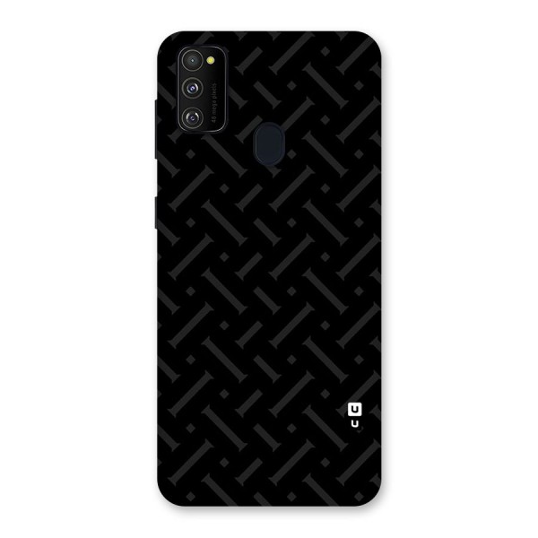 Classic Pipes Pattern Back Case for Galaxy M21