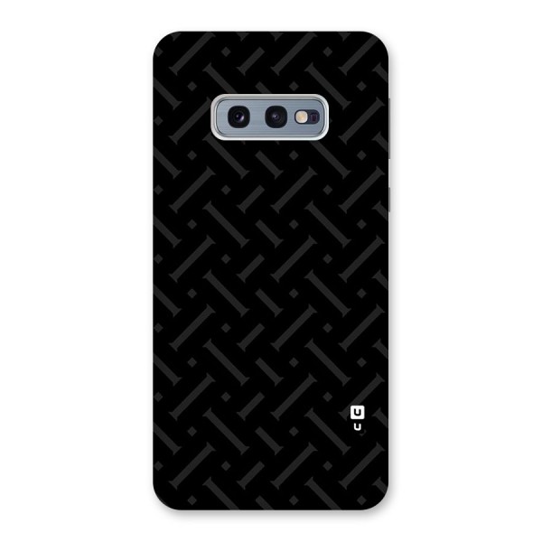 Classic Pipes Pattern Back Case for Galaxy S10e