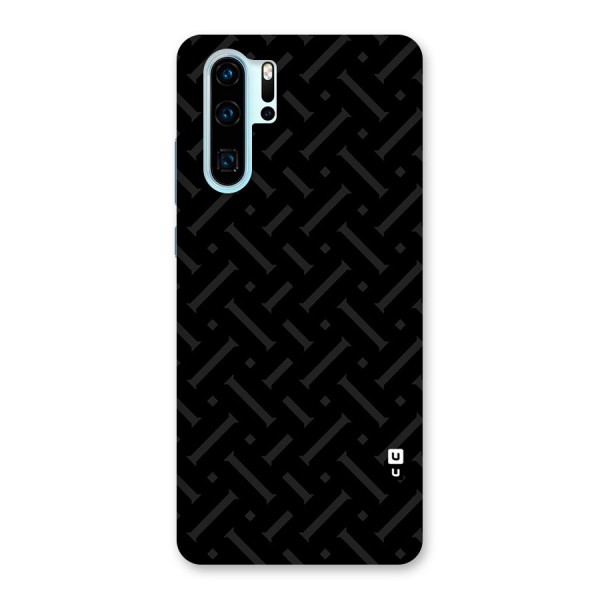 Classic Pipes Pattern Back Case for Huawei P30 Pro
