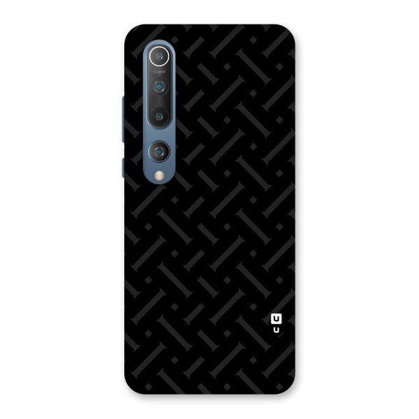 Classic Pipes Pattern Back Case for Mi 10