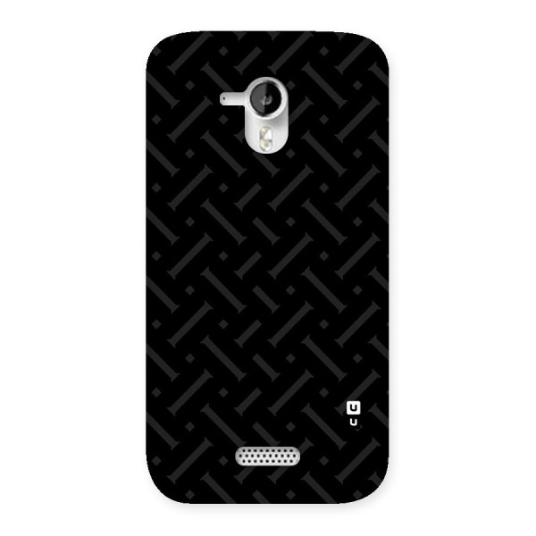 Classic Pipes Pattern Back Case for Micromax Canvas HD A116