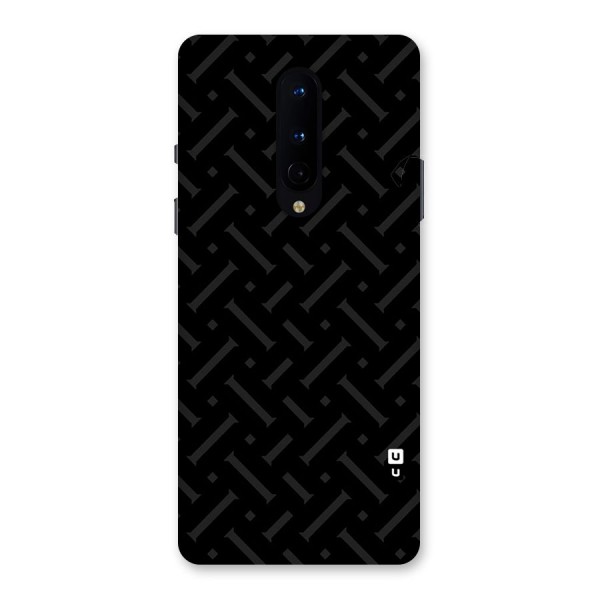 Classic Pipes Pattern Back Case for OnePlus 8