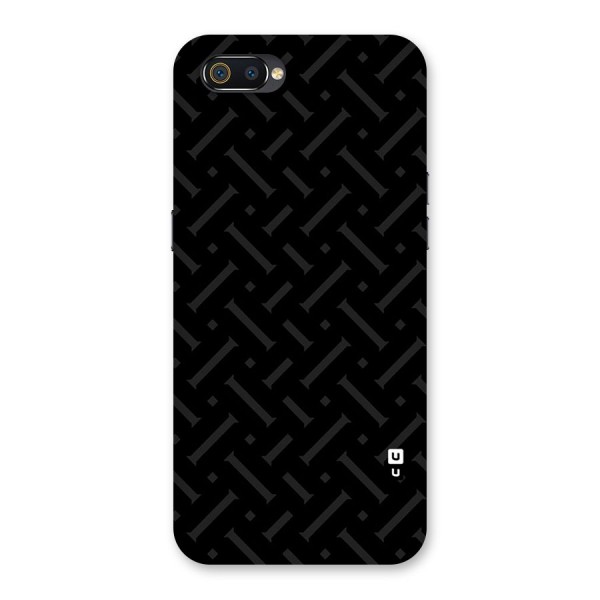 Classic Pipes Pattern Back Case for Realme C2