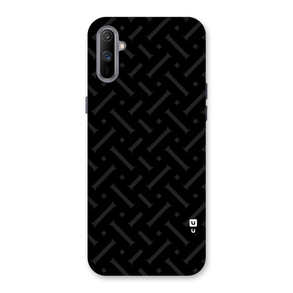 Classic Pipes Pattern Back Case for Realme C3