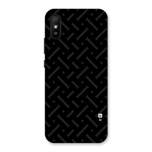 Classic Pipes Pattern Back Case for Redmi 9A