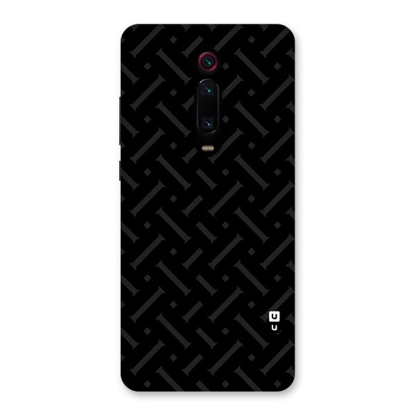 Classic Pipes Pattern Back Case for Redmi K20 Pro