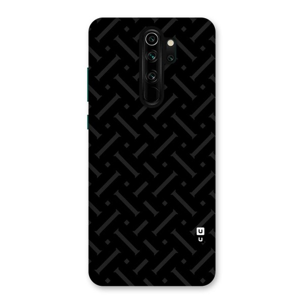 Classic Pipes Pattern Back Case for Redmi Note 8 Pro