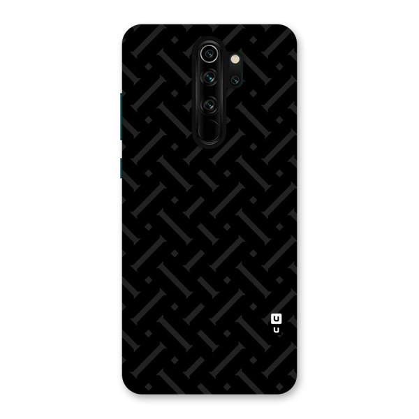 Classic Pipes Pattern Back Case for Redmi Note 8 Pro