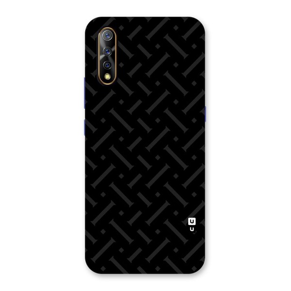 Classic Pipes Pattern Back Case for Vivo S1