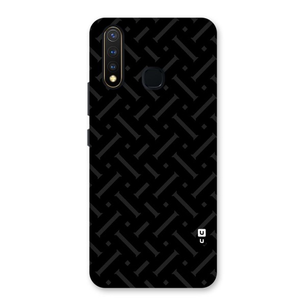 Classic Pipes Pattern Back Case for Vivo U20