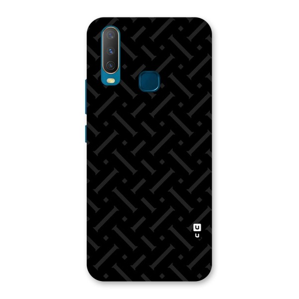Classic Pipes Pattern Back Case for Vivo Y15