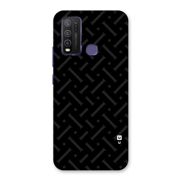 Classic Pipes Pattern Back Case for Vivo Y30
