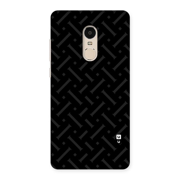 Classic Pipes Pattern Back Case for Xiaomi Redmi Note 4