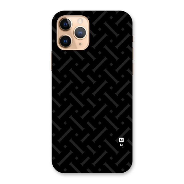 Classic Pipes Pattern Back Case for iPhone 11 Pro