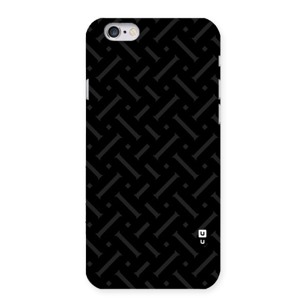 Classic Pipes Pattern Back Case for iPhone 6 6S