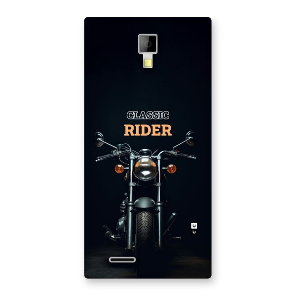 Classic RIder Back Case for Canvas Xpress A99